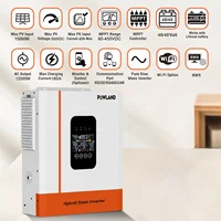 Powland 12KW 7KW 6.5KW 48V 5KW 3.6KW 24V Onduleur Solaire Hybride Double MPPT 160A Onde Sinusoïdale Pure 230V Monophasé Hors Réseau EU STORE Sans TVA 2