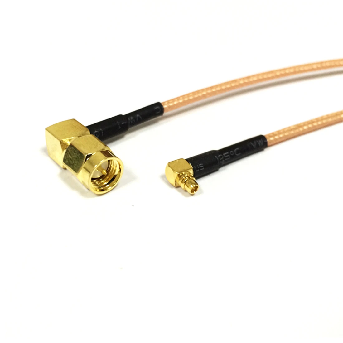 Modem Coaxial Cable SMA  Male  Right Angle To MMCX  Plug Right Angle Connector RG316 Pigtail 15CM 6inch Pigtail