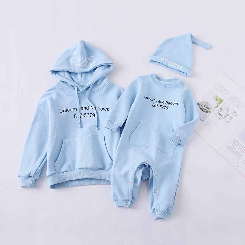 

Winter Christmas Baby Girl Boy Thicken Warm Sweater Baby Warm Bodysuit Brother Sister Long-sleeved Hoody Outfit