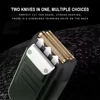 Original Kemei KM-2026 KM-2027 2 In 1 Rechargeable Electric Shaver LCD Reciprocating Razor For Men USB Charging Beard Trimmer 5