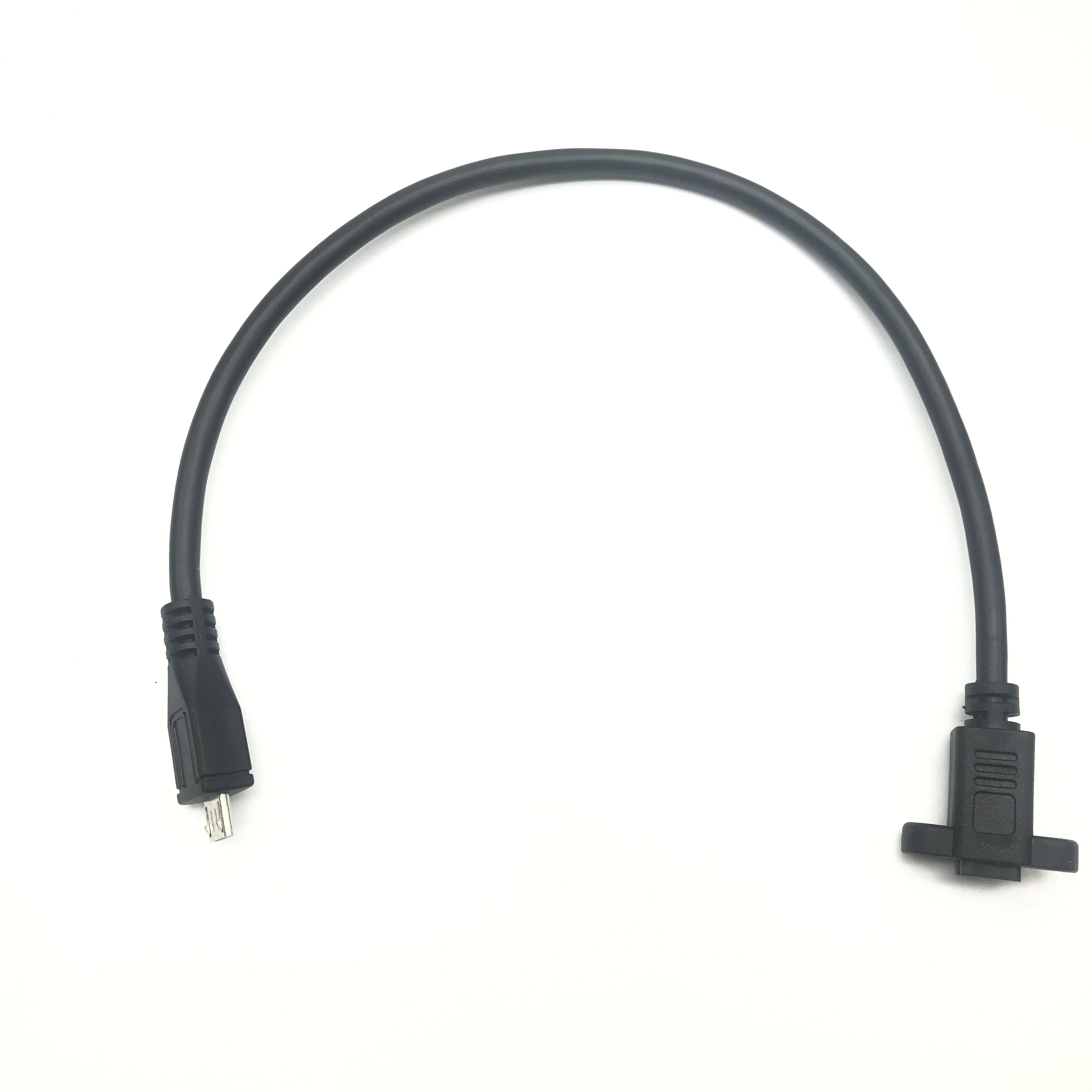 Seadream Cavo Prolunga Micro USB 2.0 A Tipo C - Angolo 90°, Adattatore Femmina Type C A Maschio Micro USB, Ricarica 3A E Dati 480Mbps (25cm)
