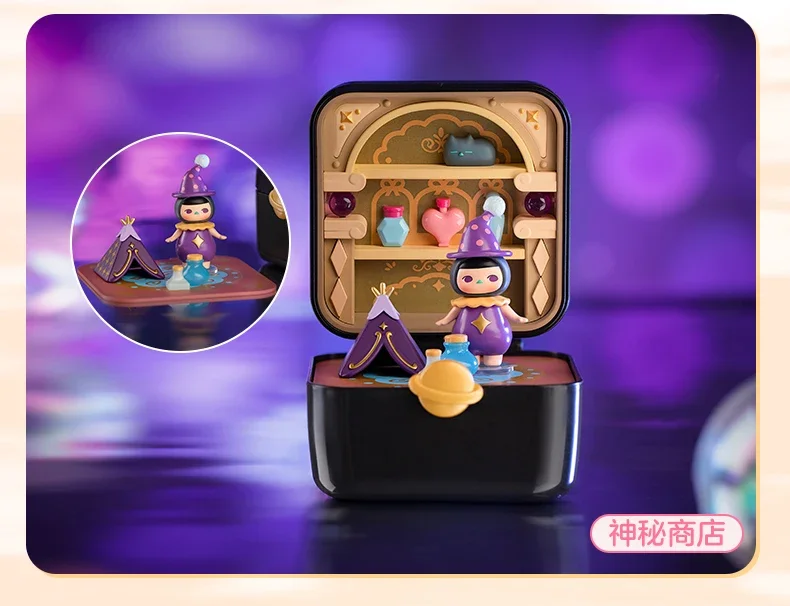 thumbnail image 1 of Pop Mart Pucky Strange Stars Series Scene Set Blind Box Guess Bag Mystery Box Toys Doll Cute Anime Figure Ornaments Gift, 1 of 5