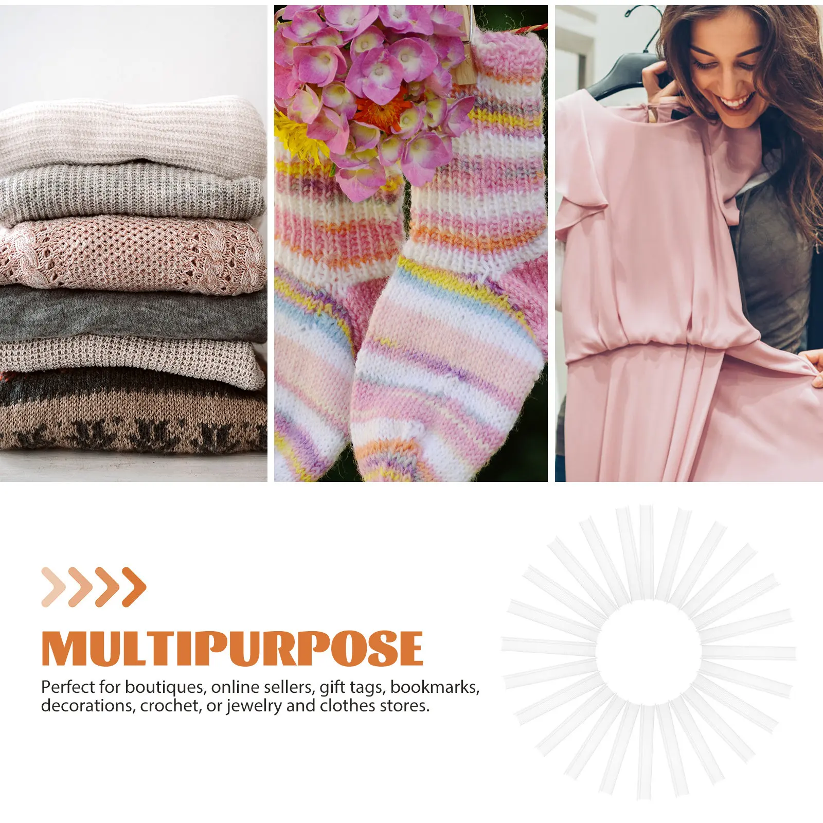 10000개 양말 포장 액세서리 플라스틱 의류 태그 바브 가격표 고정 장치 의류 매장 소매용 라벨 보안 루프