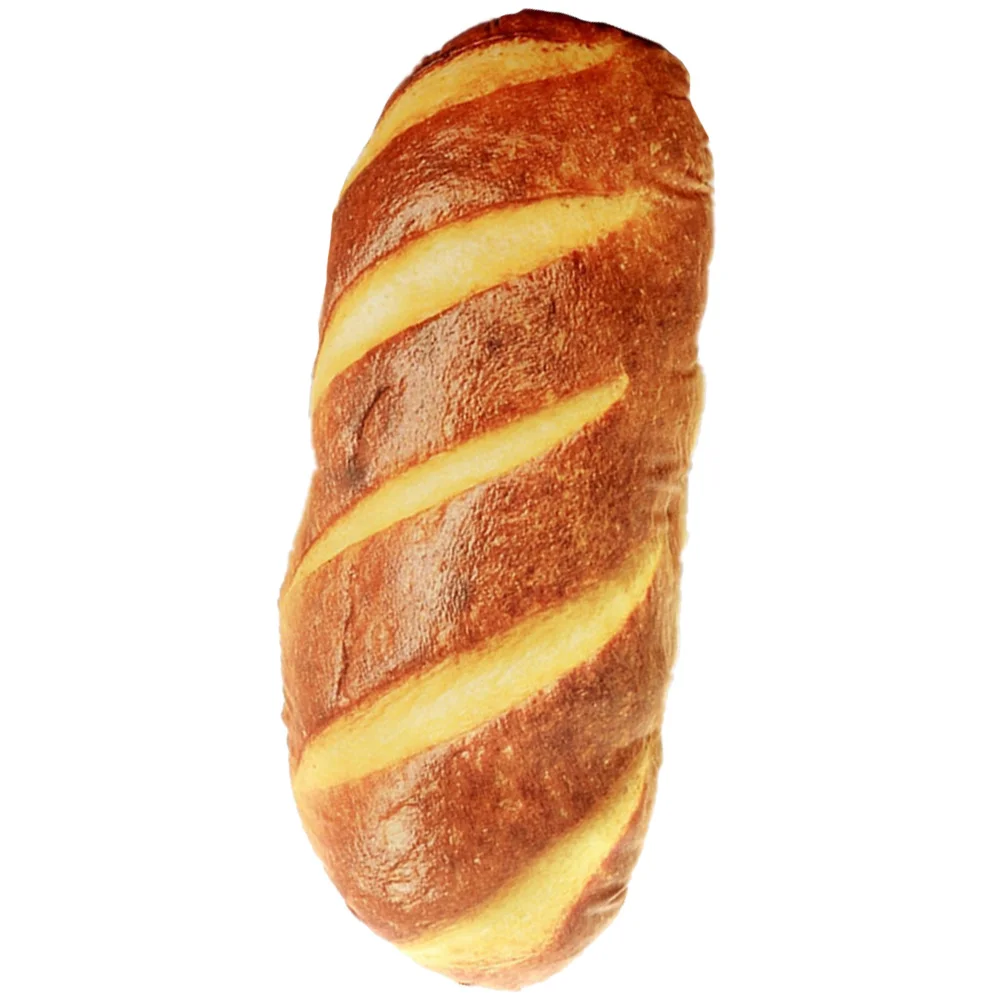 

Bread Pillow Shape Throw Imitation Lumbar Cushion Couch Pillows Nap for Simulation Washable