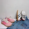 2024 Boys And Girls Canvas Shoes Children's School Performance Shoes Fashion Children Biscuit Bottom Breathable Kids Shoes 1