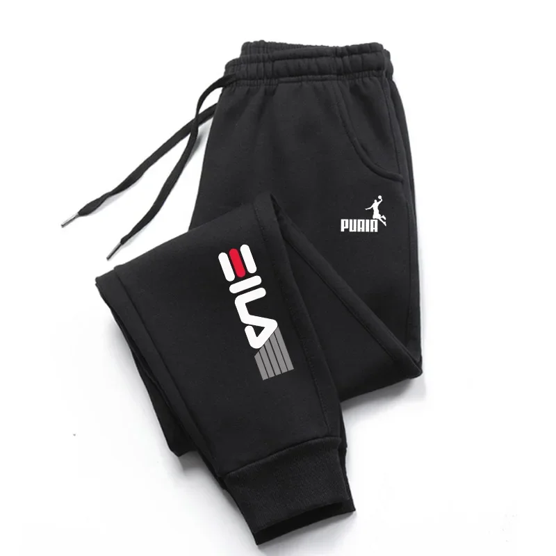 Description Picture 4 of itemMen's printed stretch jogging pants, long, casual, hip hop style, street, fall, winter