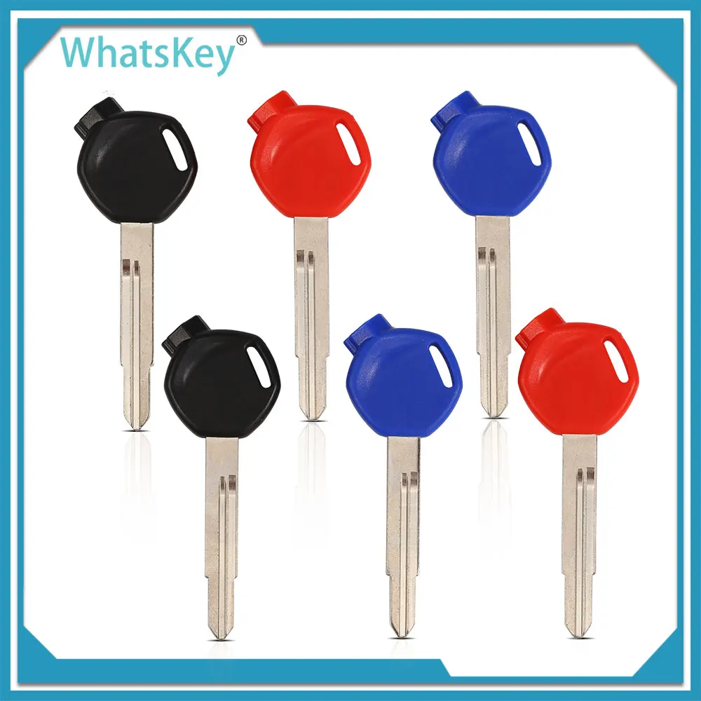 ignition Motorcycle Keys Uncut Blade Magnet Motorcycle Anti-Theft Lock Keys DIO AF 61/62 TODAY 49cc Can insert Chip