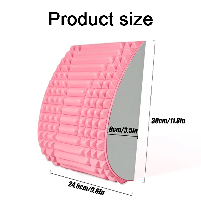 Back Stretcher Lower Back Pain Relief Device Back Cracker Back Massager,Lumbar Support Spine Board for Herniated Disc,Sciatica