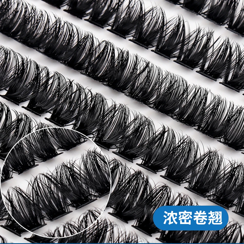 60D/80D Mink Eyelashes 100/280 Bundles Natural Eyelash extension 3D Russia Volume Individual Eyelash Cluster Makeup Tools Lashes 3