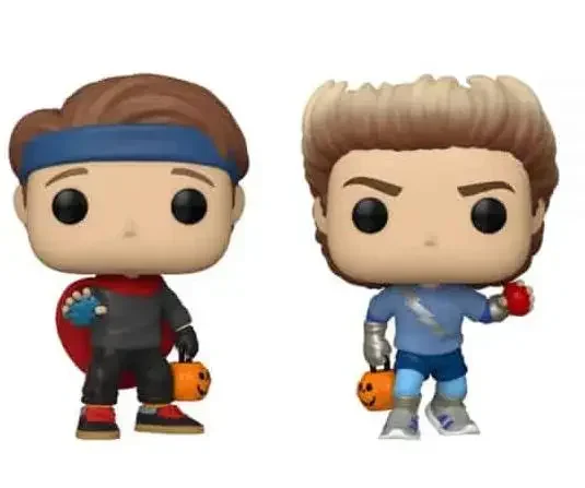 thumbnail image 4 of FUNKO POP The Avengers Suit 2# BILLY Y TOMMY Halloween Iron Man Tony Stark Figuras de acción Colección Modelo Juguetes para niños, 4 of 5
