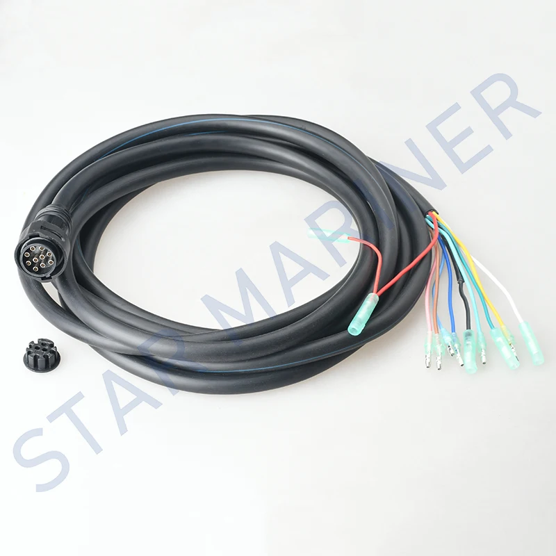 ホンダ4サイクル船外機のリモコンとハーネス