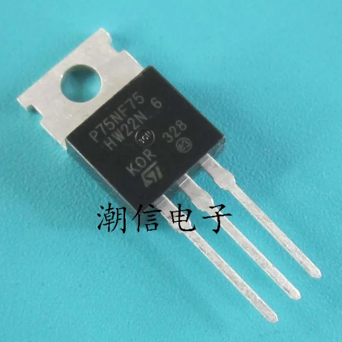 

10 шт. P75NF75 STP75NF75 оригинальная новая фотография