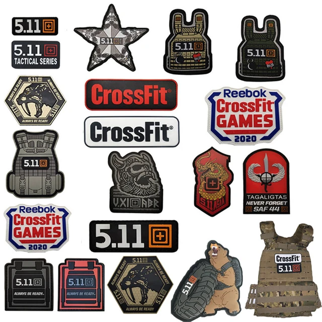 2pcs PVC Patch Military Armband Badge CrossFit 511 Tactical Morale  Decorative Clothing Applique Application with Hook - Price history & Review, AliExpress Seller - Anne Elizabeth's store