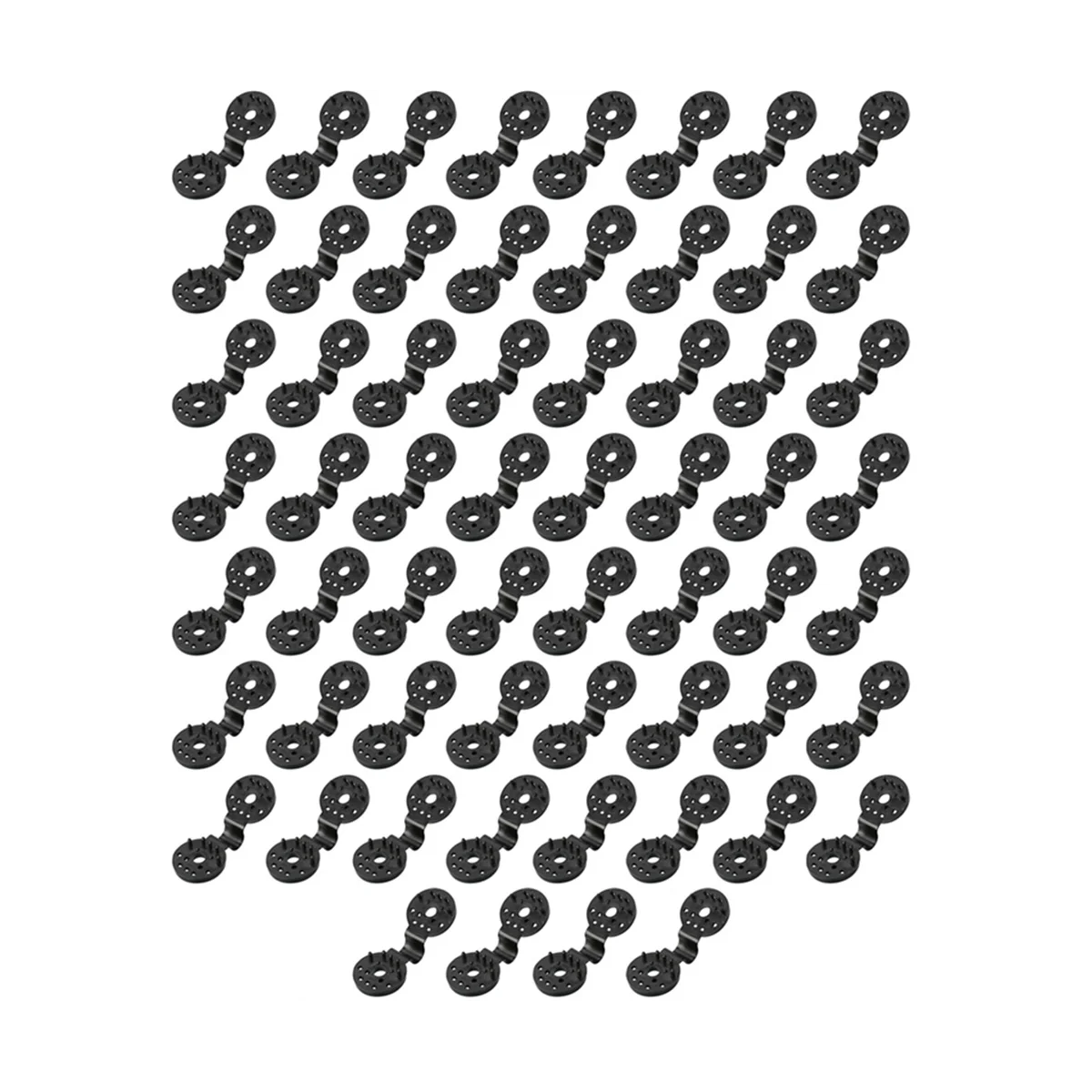 

60PCS Shade Cloth Heavy Duty Lock Grip, Shade Cloth Plastic Clips Reusable Plastic Clips