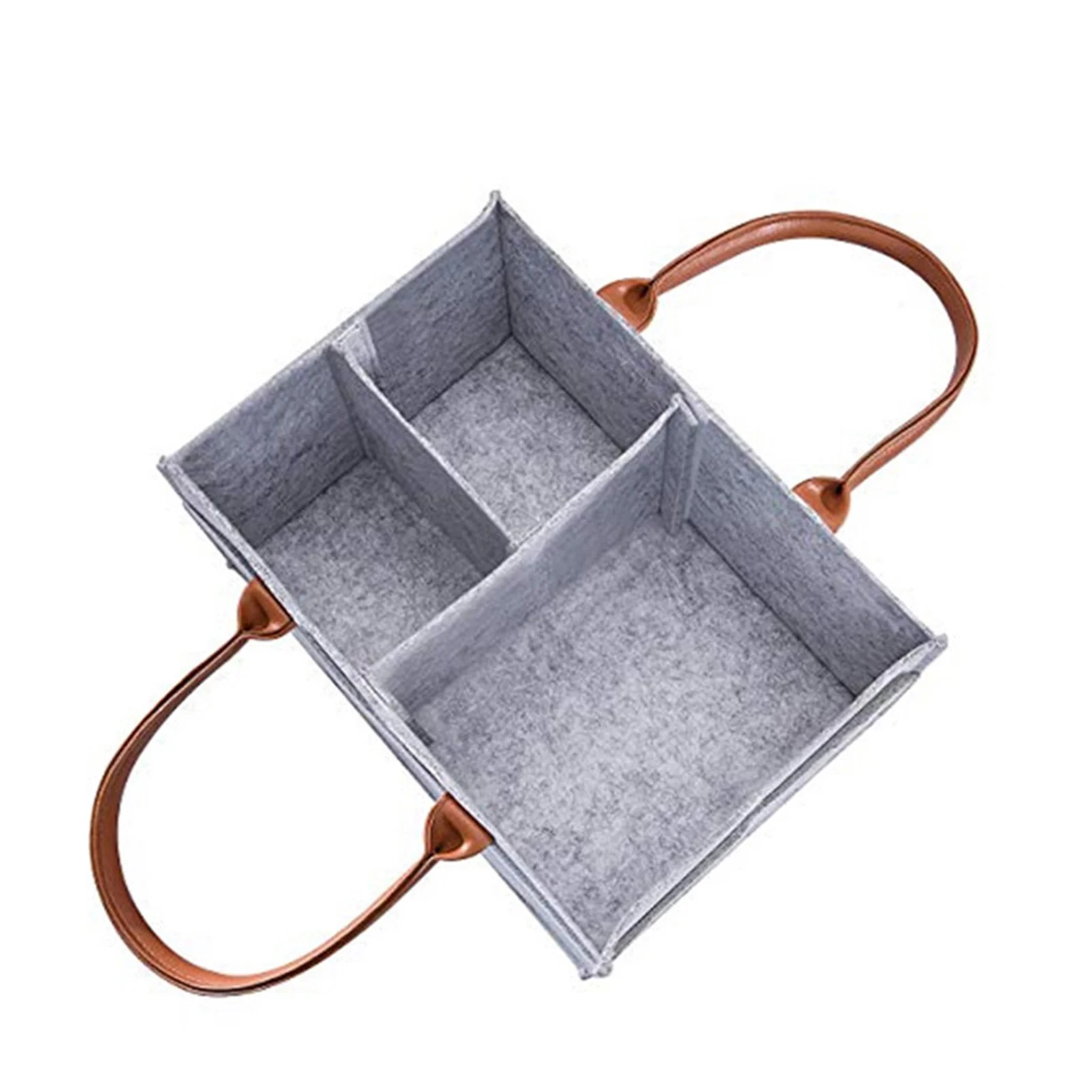 

Felt Baby Diaper Caddy Organizer Multiple Compartment Storage Bags Christmas Birthday Baby Shower Gift