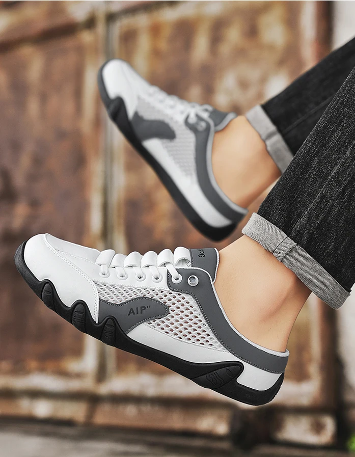 Sommer Herren Freizeitschuhe Leichte Atmungsaktive Halbschuhe_voghion.com