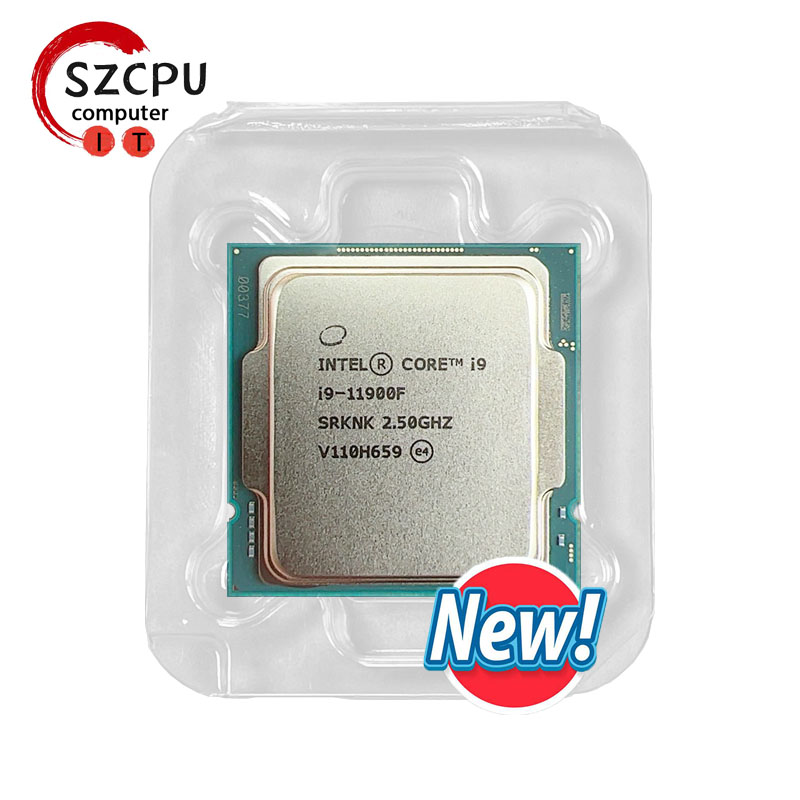 Intel Core i9-11900F New i9 11900F 2.5 GHz Eight-Core Sixteen-Thread CPU Processor 65W LGA 1200
