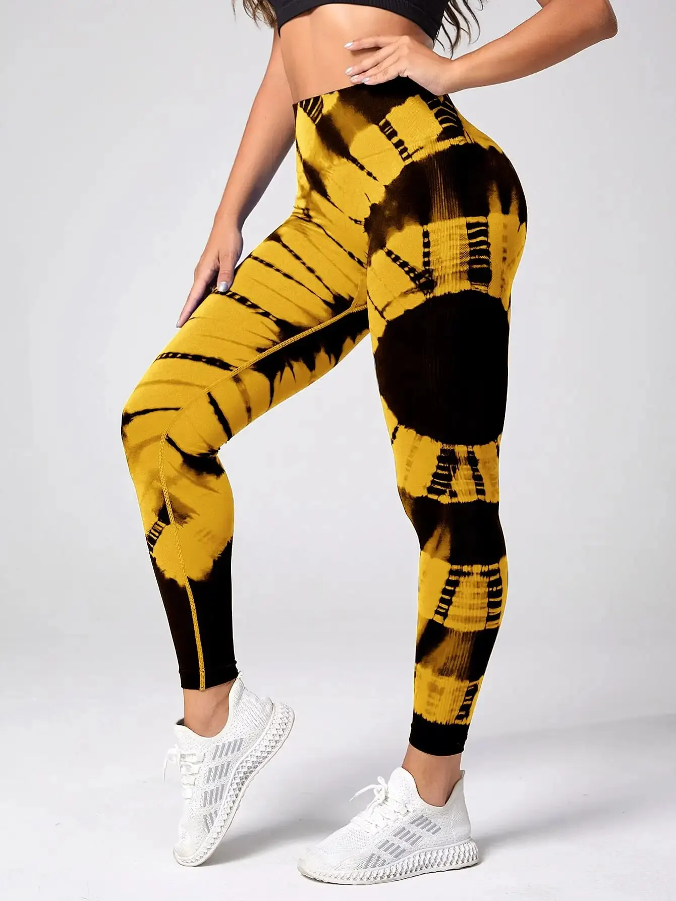 Seamless Leggings for Women Fitness Yoga Pants High Waist Tie Dye Legging Workout Scrunch Butt Lifting Sports Gym Tights Woman sports leggings yoga pants sports pants