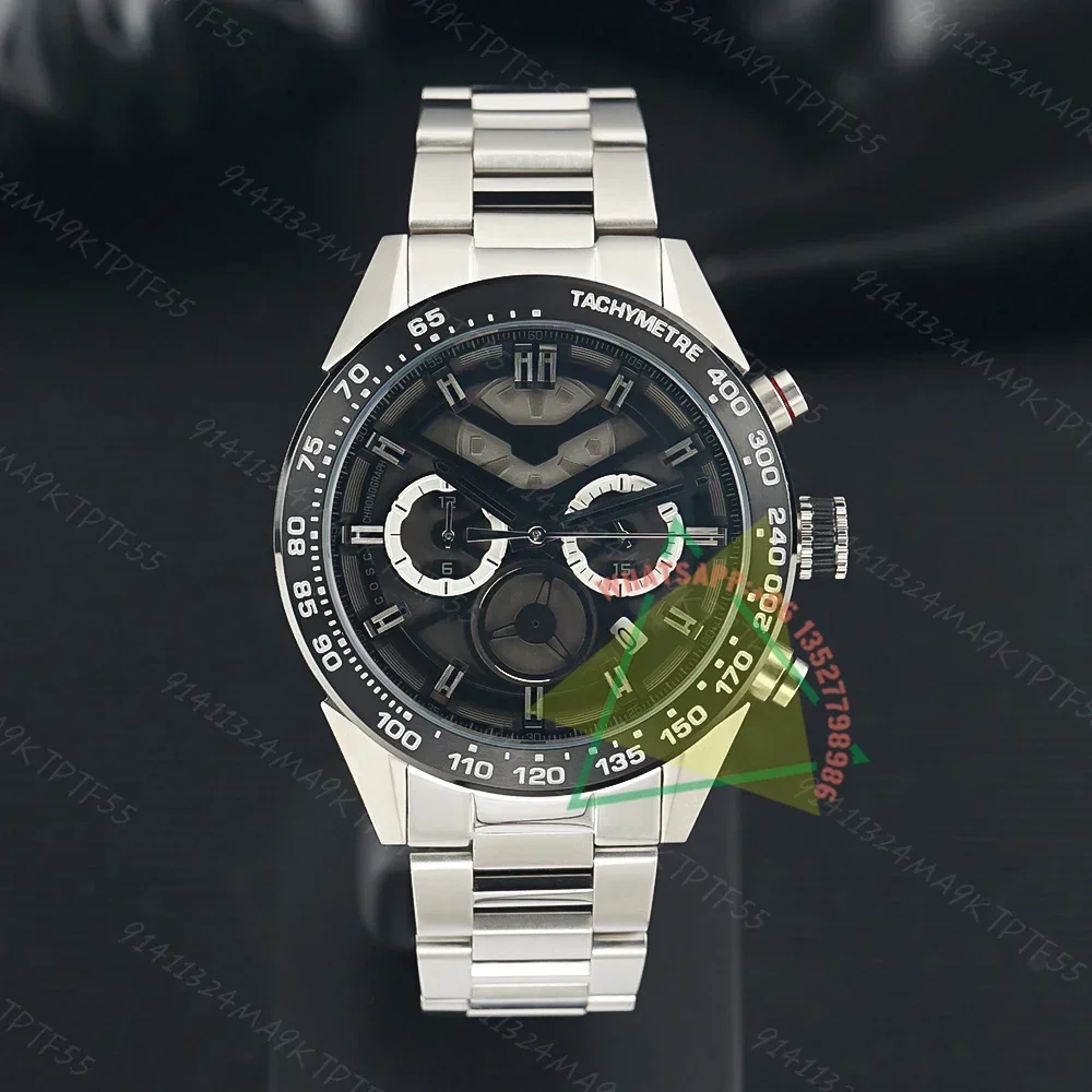 

2023 top brand fashion new men's quartz chronograph 45mm Leisure sports CAR5A8Y.FC6377 Calibre 02T Reloj home