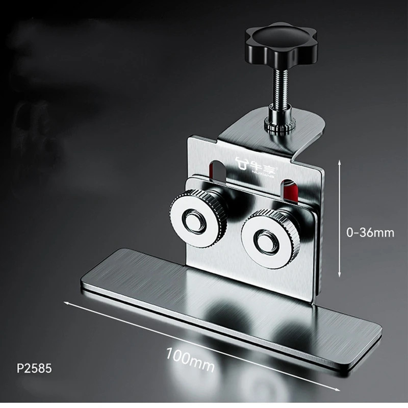 Cabinet Door Installation Tool Stainless Steel Cabinet Frame Fixture Household thumbnail 8