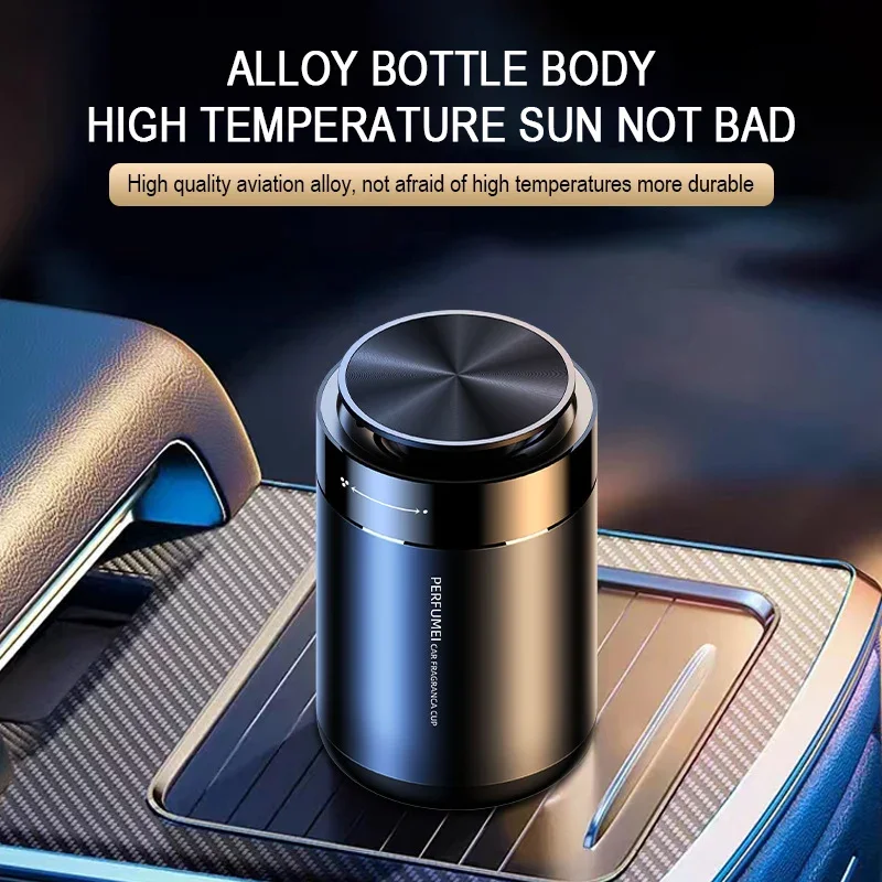 Car freshensers Diffuser Fragrance Solar Automatic Rotation Powered Supplies Ceramic Base Aromatherapy Diffuser Oil Ornaments 5