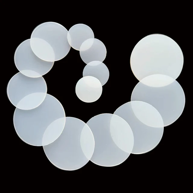 Guarnizione Silicone Nera Rotonda - Diametro 90mm, Spessore 2mm, Resistente Al Calore Fino A 200°C - Foto 9