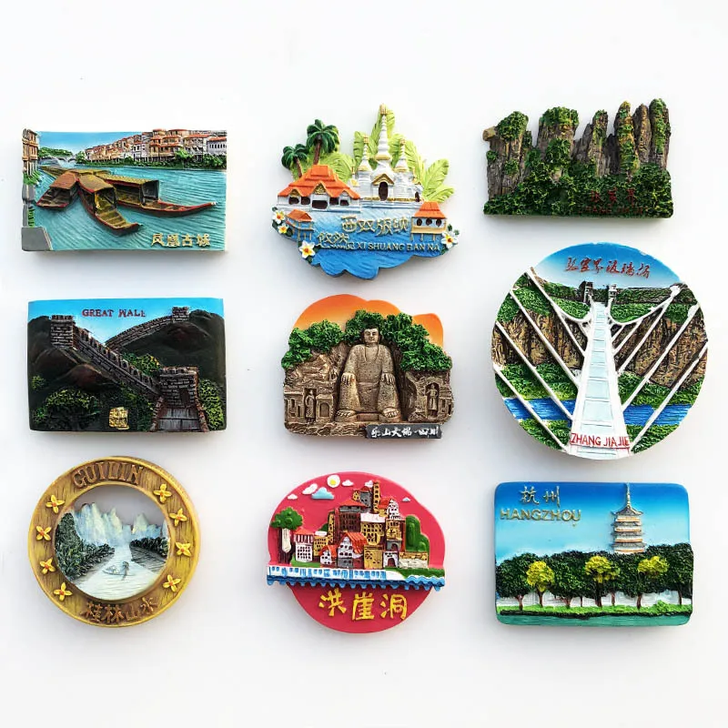 Buy 3D Guangzhou China Fridge Magnet Travel Sticker Souvenir,Home & Kitchen Decoration,Guangzhou China Refrigerator Magnet Online at Low Prices in India