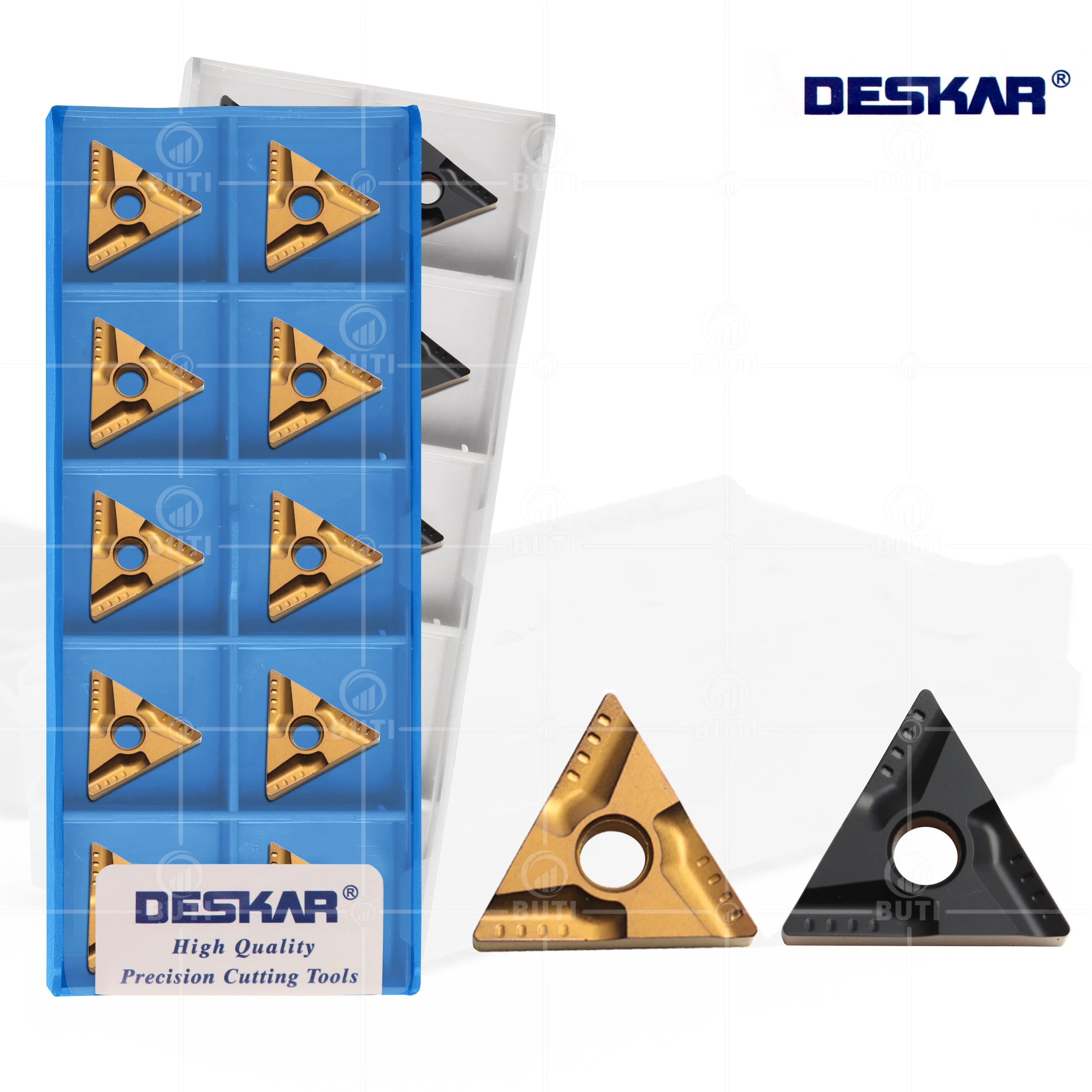 

DESKAR 100% Original TNMG160404/TNMG160408R-VF L-VF LF9018 LF9218 CNC Lathe Cutter High Quality Turning Carbide Insert,For Steel