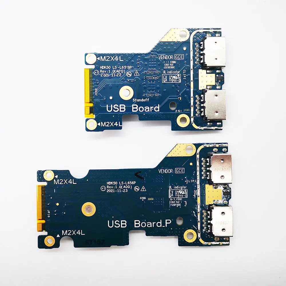 para Dell G15 5520 5521 Laptop Jack Usb io Board Hdk50 Ls653p 042c4h Ls-656p 02p0cy - Imagem 3