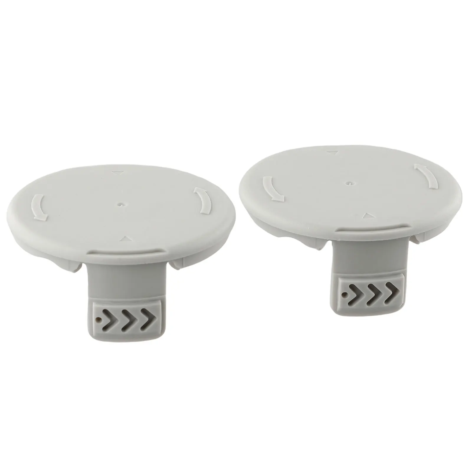 

2pcs Trimmer Spool Cap Cover White Plastic For P2002 RY40200 RY24200 P2005 Replacement Broken Parts Grass Trimmer Accessories
