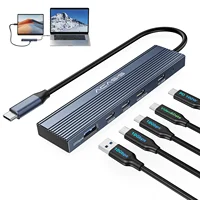 Acasis 10Gbps USB-C Hub Docking Station 4K/60HZ USB-C Video Output PD 100W Input 2*USB-C 3.2 USB A for Macbook/Dell XPS - Image 2