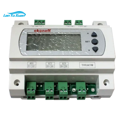 HVAC system air conditioning DIN rail mounted DDC controller pressure gauge refrigeration manifold tester meter digital vacuum pressure hvac temperature tester air conditioning repair tool