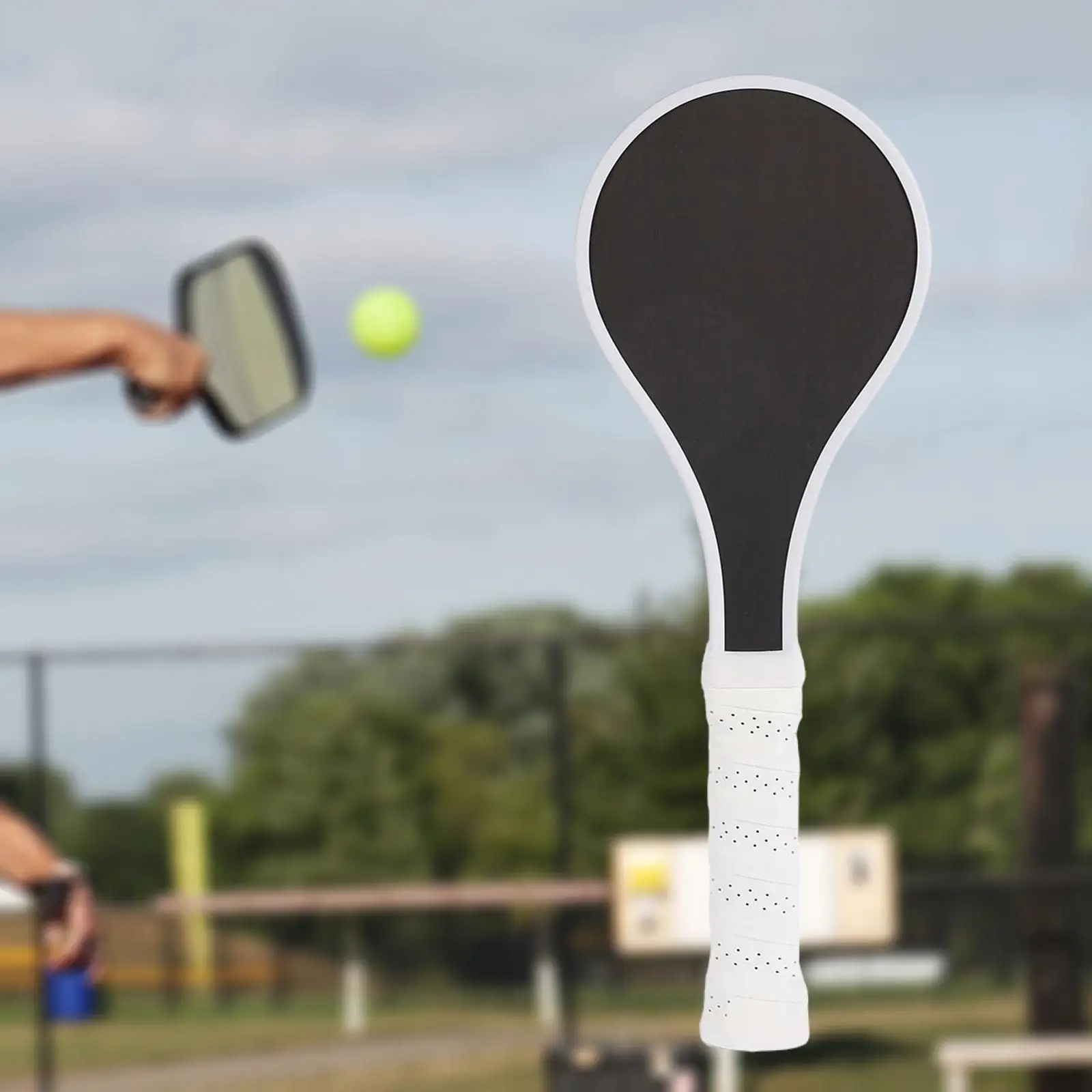 Non-Slip Pickleball Paddle Durable Carbon Fiber Sweet Spot Training Pickleball Racket for Indoor Outdoor Sport Training Supplies
