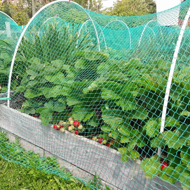 Extra Erős Anti -Madár Nejlon Nettó Kerti Gyümölcs Zöldségek Növényi Burkolatok Újrafelhasználható Védelmi Borítások A Madár Szarvas Szerszám Ellen