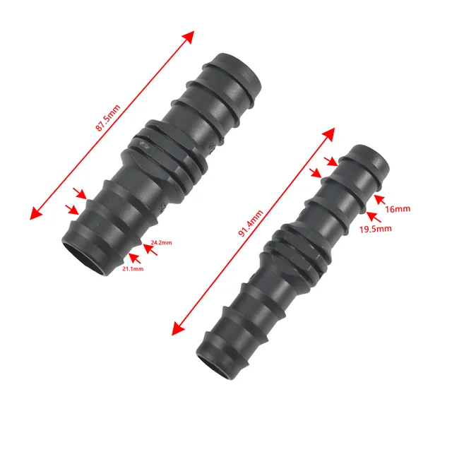 Dn15 Dn20 Kerti Tömlő Szögesdrók 20 Mm -Es 25 2A Öntöző 4Db Barb Szerelvények Pe Cső Aljzat - Image 2