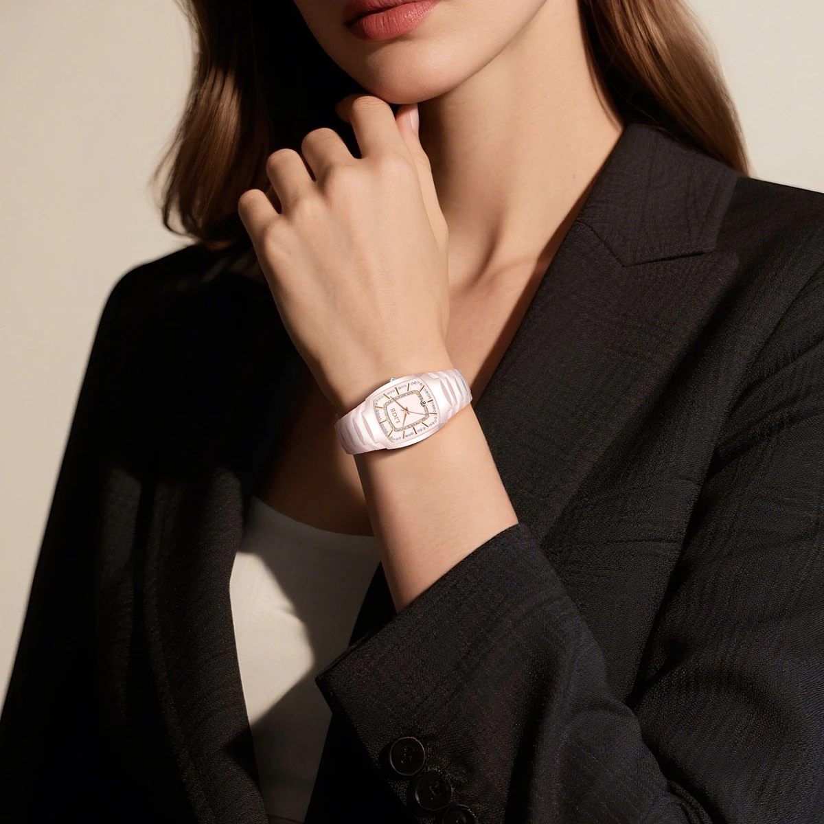 LIGE New Luxury Elegant Watch For Woman Waterproof Stainless Steel Quartz Women's Watches Simple High Quality Ladies Wristwatch