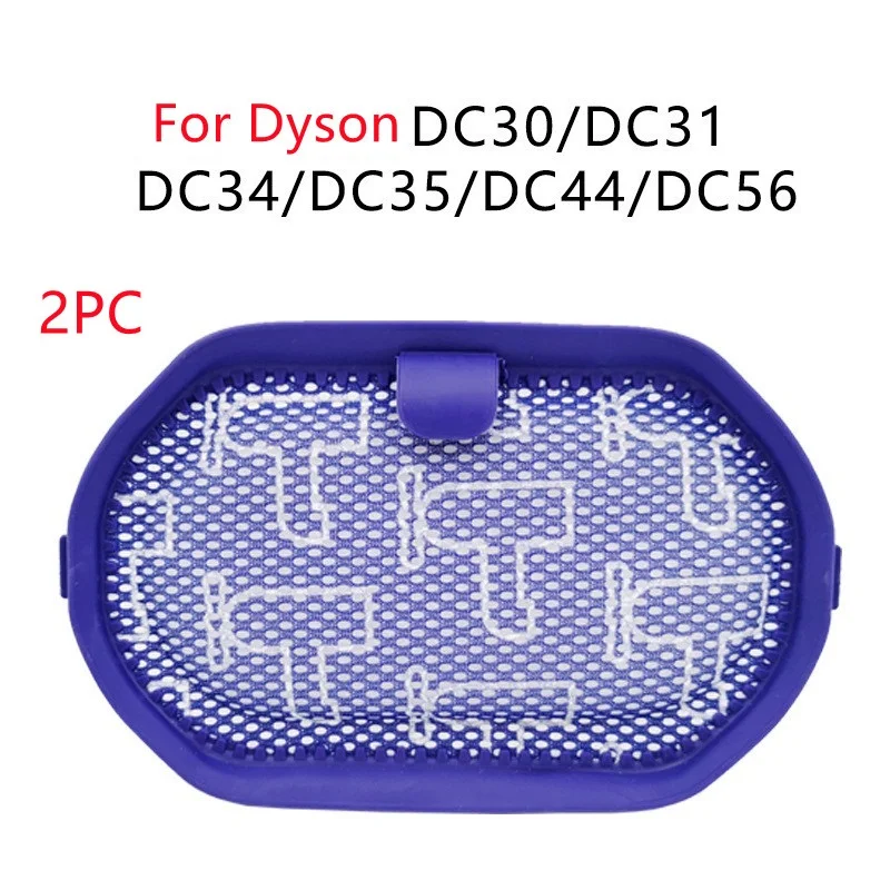 2PC Washable Pre Filter Vacuum Cleaner Parts Dust Hepa Filters