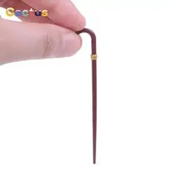 Mini Vintage Gentleman Walking Stick Simulation Crutch Model Toy for Doll House Decoration 1/12 Dollhouse Miniature Accessories