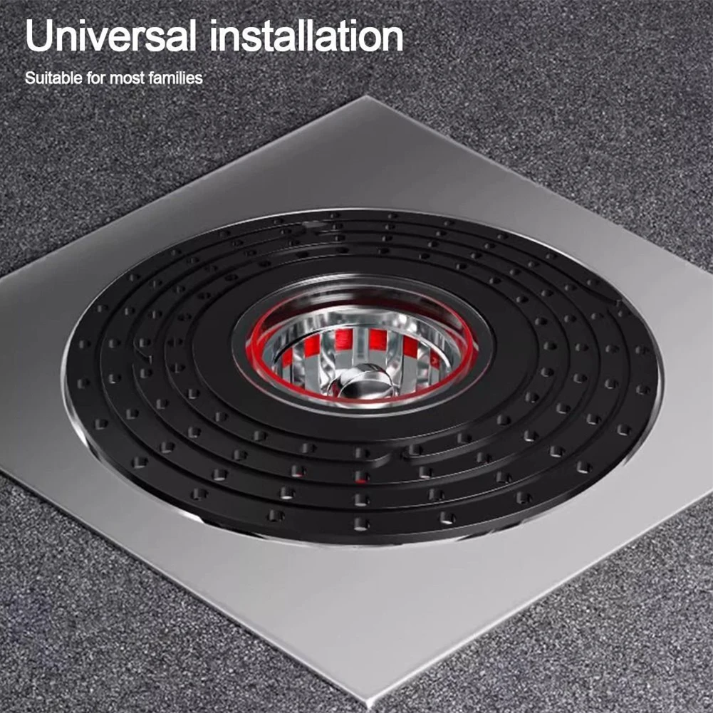 Floor Drain Core Bathroom Shower Floor Strainer Cover Toilet Sewer Anti-Odor ABS Drain Sink Strainer Shower Backflow Filter-Plug sink filter sink strainer shower drain catcher floor drain filter hair drain catcher hair drain filter floor drain hair catcher drain hair catcher floor drain hair filter washbasin plug