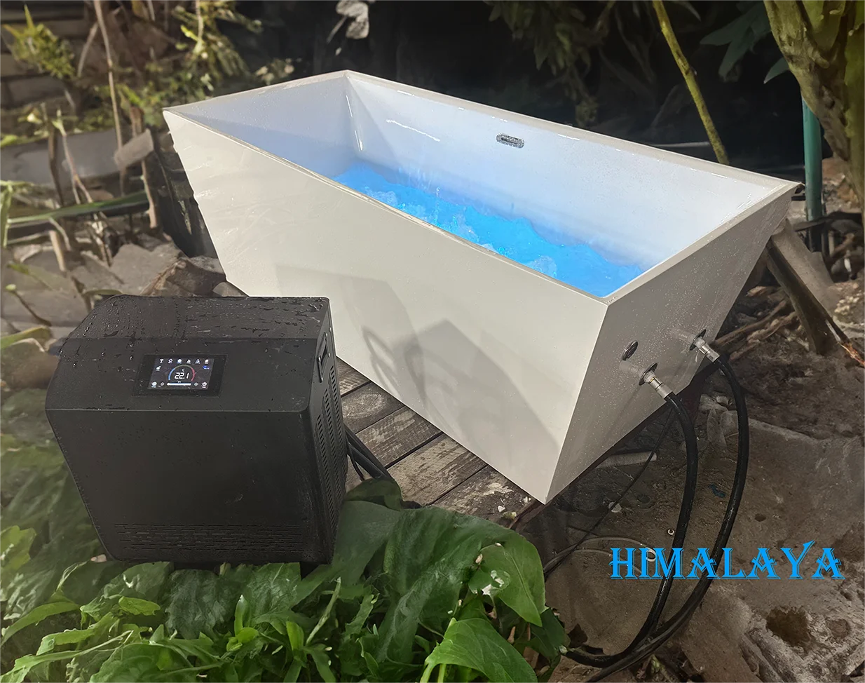 Acrylic Cold Plug Athlete Ice Bath Spa Jacuzzi Cooler