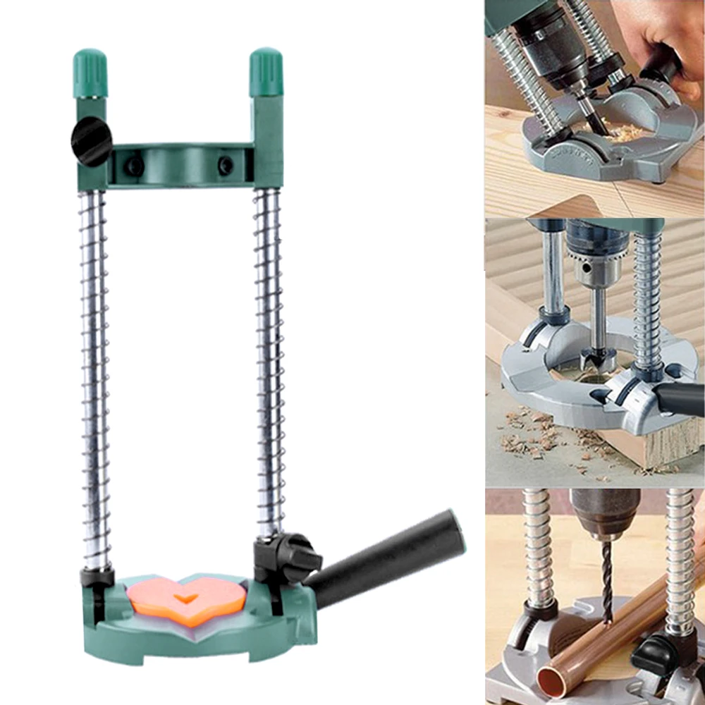 Precision Drill Guide Pipe Drill Holder Stand Drilling Guide with