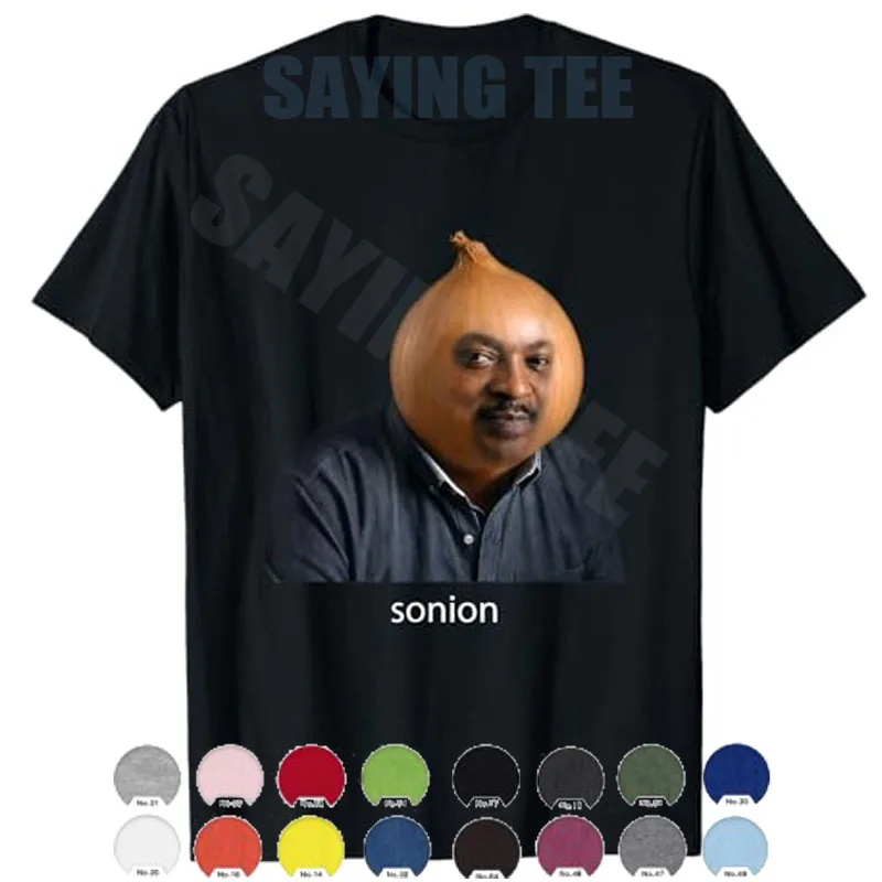 Lustiges Sonion Tuff Meme Gen Z T-Shirt Y2k Zwiebel Herren Mode Grafik Kleidung Neuheit Geschenk Humor Sonion Brainrot Witz Spruch Tee