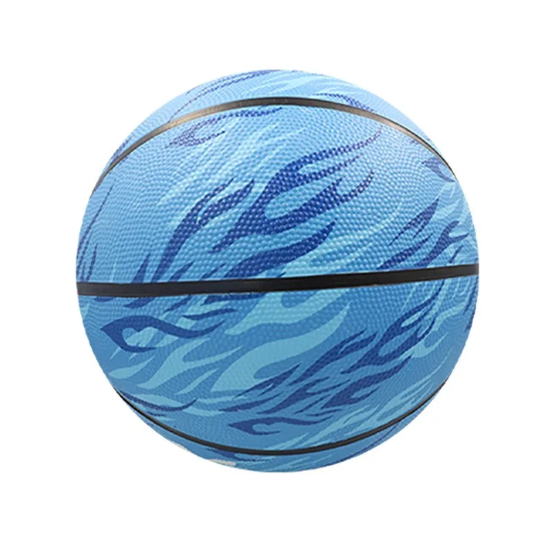 2023 New Children No. 3 No. 5 No. 7 Rubber basketball Adult training PVC anti-slip wear indoor and outdoor PU basketball 4