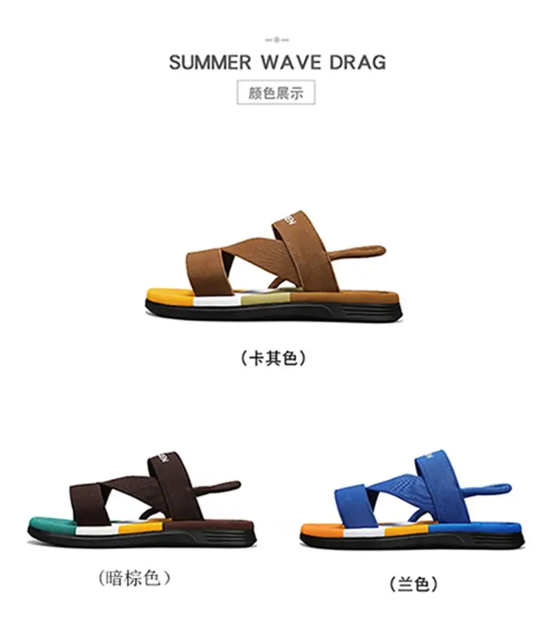 Sommersandalen Trendige Hausschuhe Outdoor Herrenschuhe Größe 39-45 – Detail 4