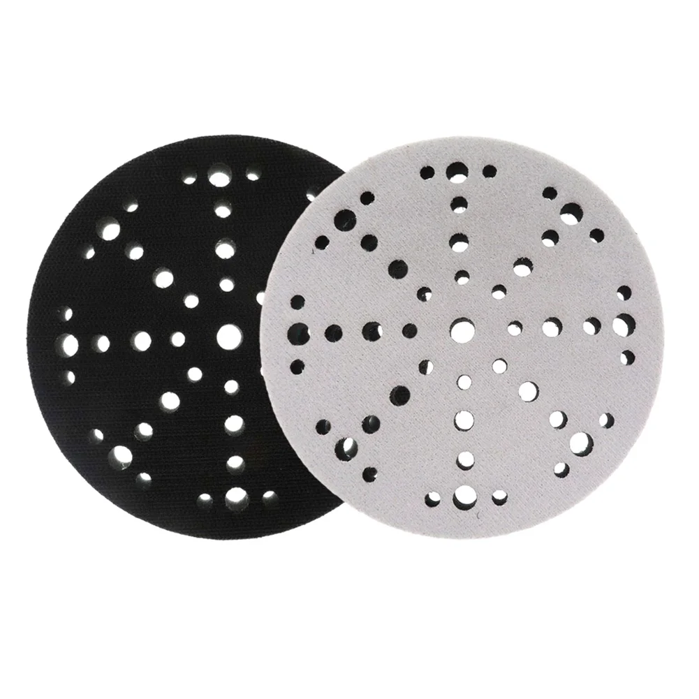 

6In 150mm 48-Holes 5mm Soft Sponge Interface Pad For Sander Backing Pads Buffer Home DIY Power Tool Replacement Accessories