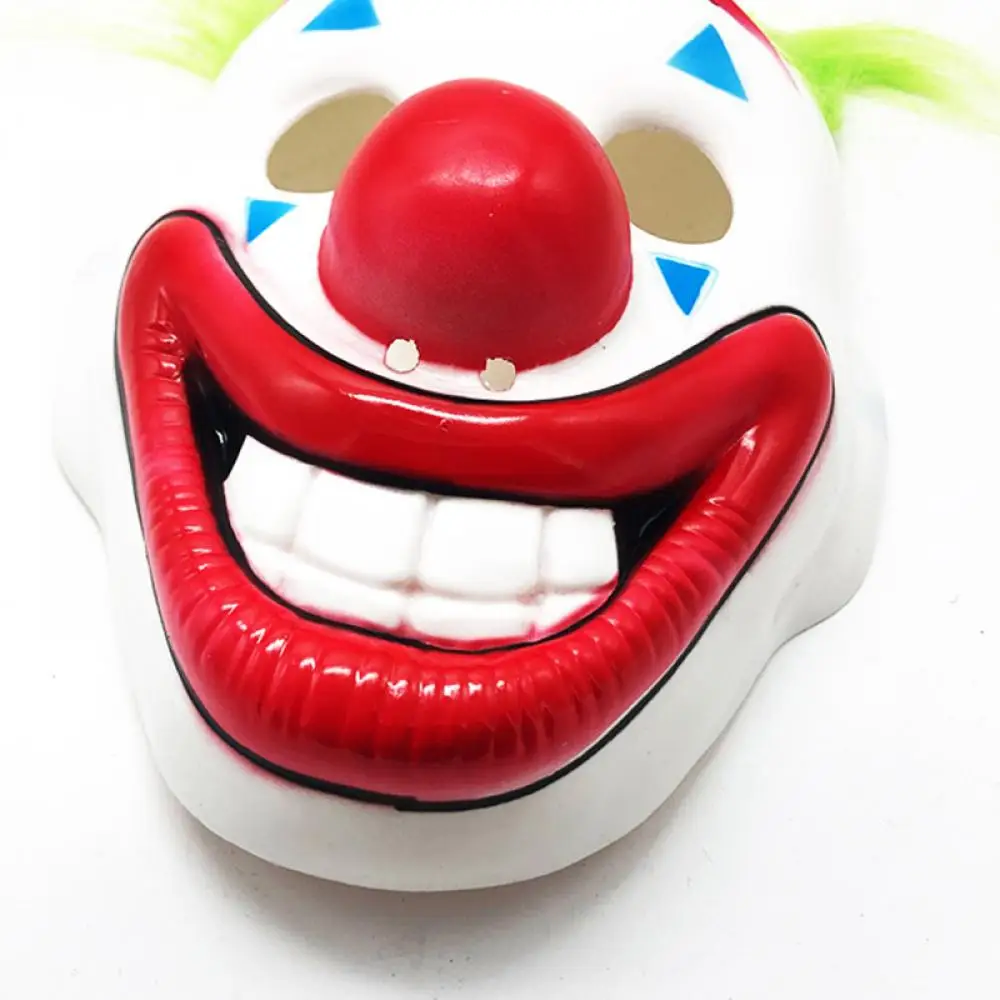 Máscara de payaso del Joker, accesorios de disfraz de Navidad, máscara de película de Joker de Halloween y Joaquin Phoenix