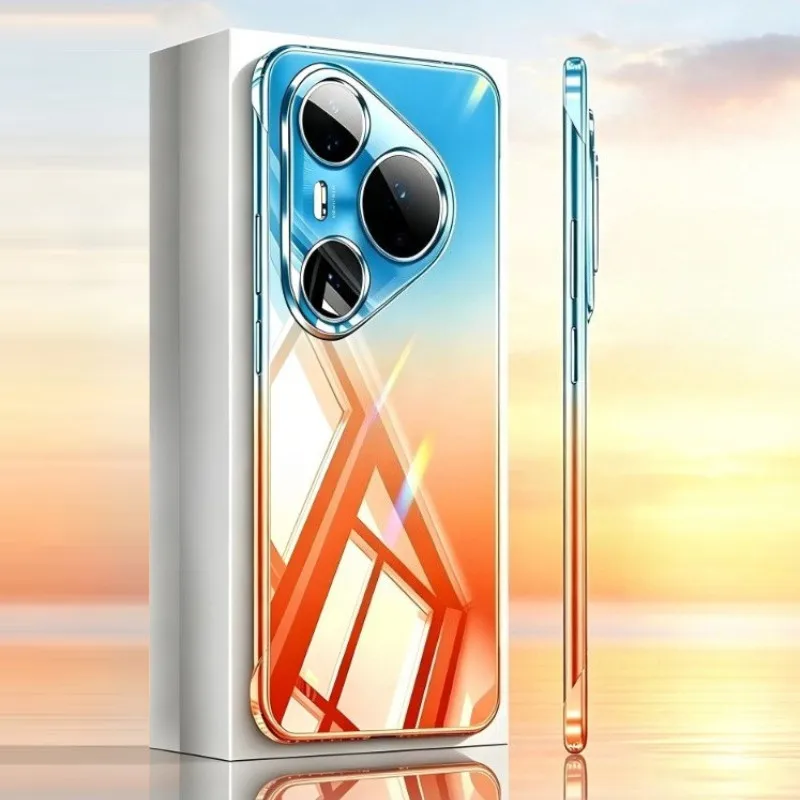 Frameless Ultra Thin Hard PC Clear Back Phone Case
