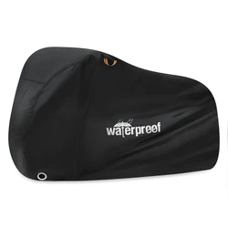 Premium Waterproof Bicycle Cover - Outdoor Cycling Protection, UV Resistant & Dustproof (Black)