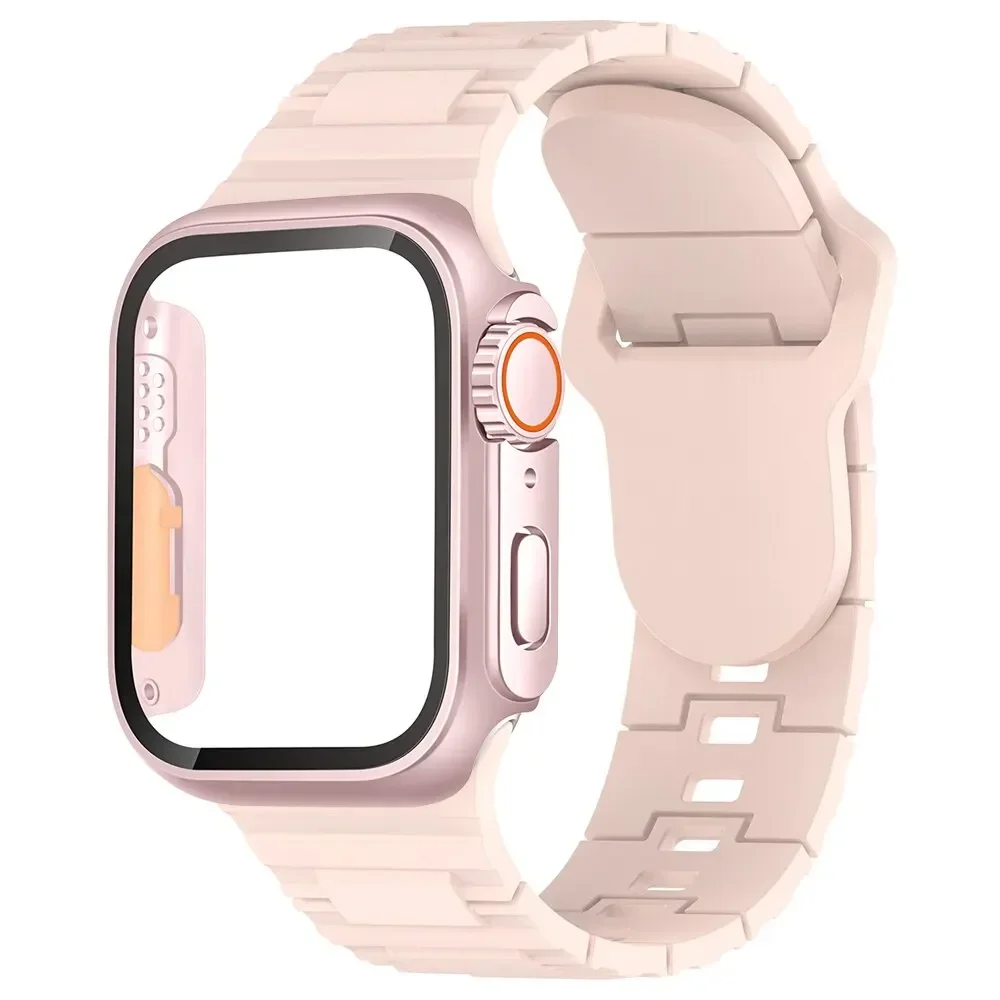 Mecha Sport Silicone Loop Band with Enhanced Protective Ultra Case