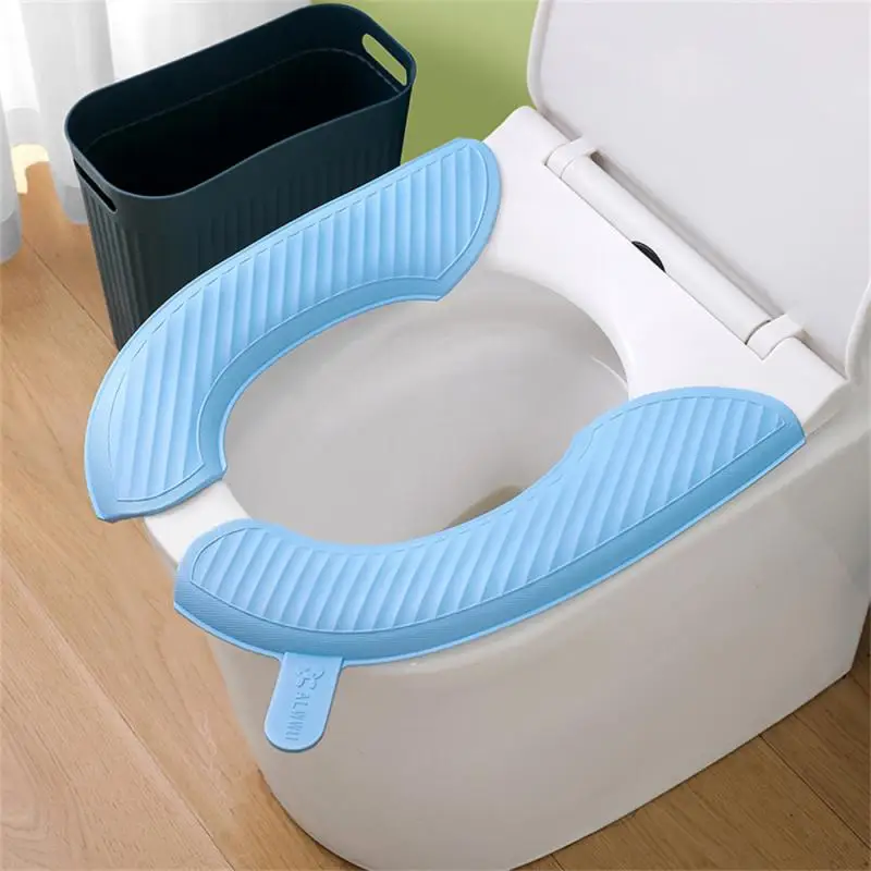Waterproof Toilet Seat Multicolored Four Seasons General Toilet Seat Cushion Erasable Waterproof Cushion Washable Eva